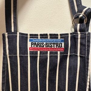 Paris Bistro Striped Apron